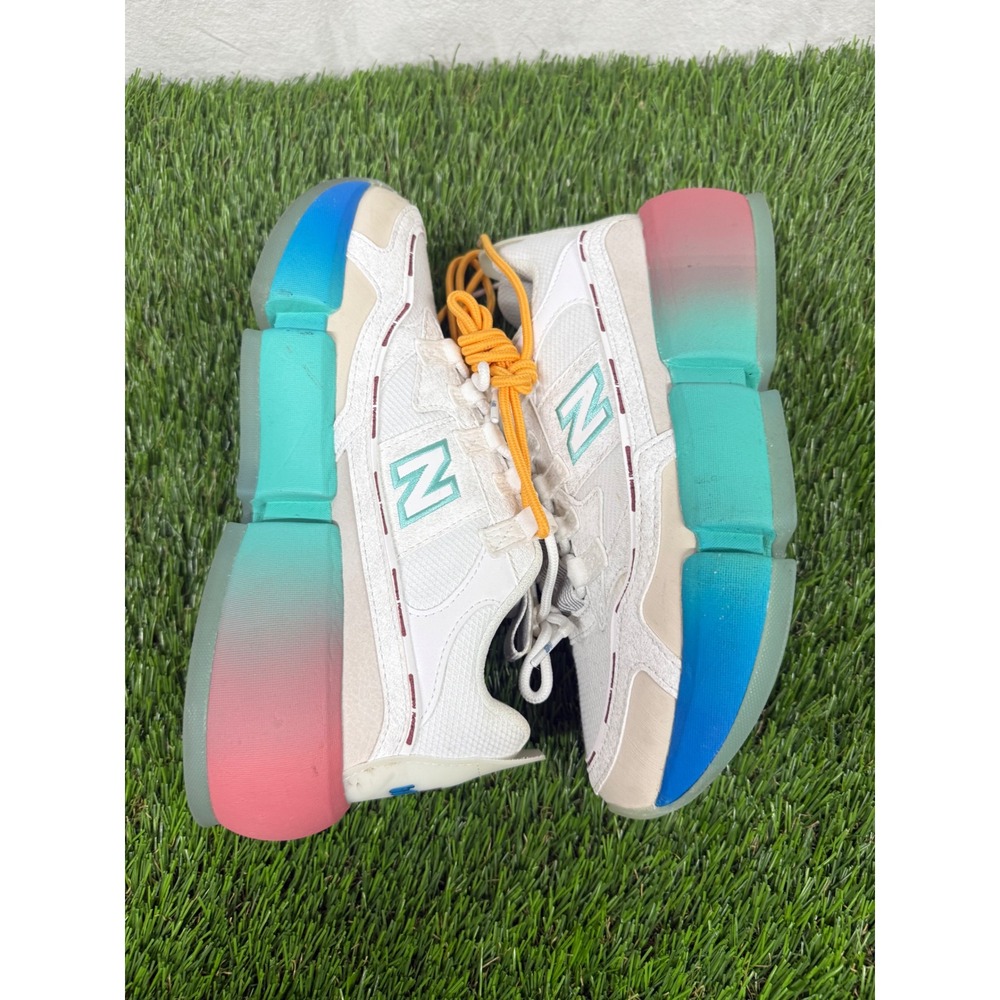 New Balance x Jaden Smith size 7 Vision Racer Trippy White Summer Jade - Picture 8 of 8